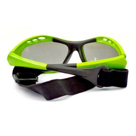 緑色のWatersportsのサングラスの黒いゴム製鼻パッドのカスタマイズされたロゴ サプライヤー