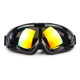 革紐型のMotoの伸縮性があるゴーグルによって、モトクロスはゴーグルのよい靭性が転がり落ちます サプライヤー
