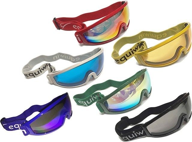 調節バンドが付いている防風/Sandproofの馬のジョッキーのスポーツのギョロ目ガラス サプライヤー
